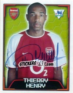 Sticker Thierry Henry