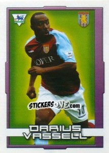 Figurina Darius Vassell (Star Striker) - Premier League Inglese 2003-2004 - Merlin