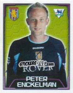 Figurina Peter Enckelman - Premier League Inglese 2003-2004 - Merlin
