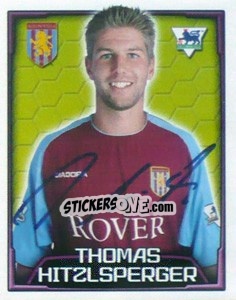Sticker Thomas Hitzlsperger - Premier League Inglese 2003-2004 - Merlin