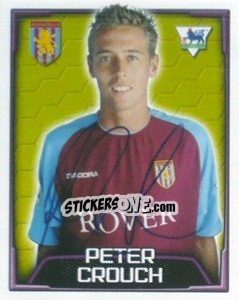 Sticker Peter Crouch - Premier League Inglese 2003-2004 n. 55 - Merlin
