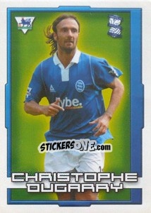 Figurina Christophe Dugarry (Star Striker) - Premier League Inglese 2003-2004 - Merlin