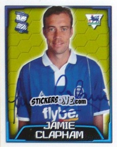 Figurina Jamie Clapham - Premier League Inglese 2003-2004 - Merlin