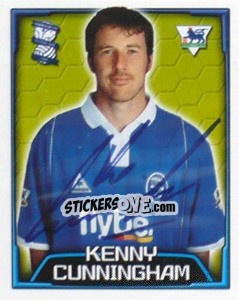Figurina Kenny Cunningham - Premier League Inglese 2003-2004 - Merlin