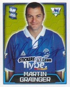 Sticker Martin Grainger - Premier League Inglese 2003-2004 - Merlin