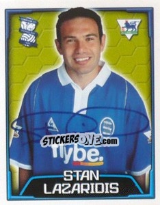 Cromo Stan Lazaridis - Premier League Inglese 2003-2004 - Merlin