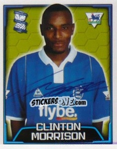Sticker Clinton Morrison - Premier League Inglese 2003-2004 - Merlin