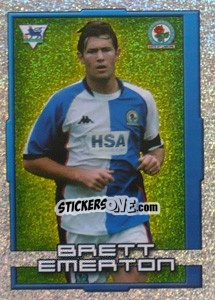 Figurina Brett Emerton (Key Player) - Premier League Inglese 2003-2004 - Merlin