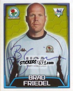 Sticker Brad Friedel - Premier League Inglese 2003-2004 n. 91 - Merlin