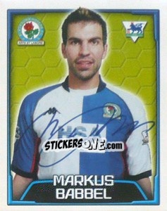 Sticker Markus Babbel - Premier League Inglese 2003-2004 n. 93 - Merlin