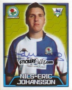 Sticker Nils-Eric Johansson - Premier League Inglese 2003-2004 n. 95 - Merlin