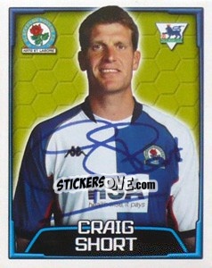 Sticker Craig Short - Premier League Inglese 2003-2004 n. 98 - Merlin