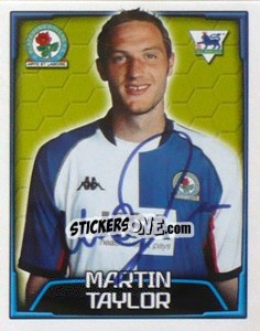 Figurina Martin Taylor - Premier League Inglese 2003-2004 - Merlin
