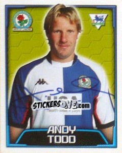 Sticker Andy Todd - Premier League Inglese 2003-2004 n. 100 - Merlin