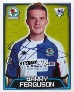 Sticker Barry Ferguson - Premier League Inglese 2003-2004 n. 103 - Merlin