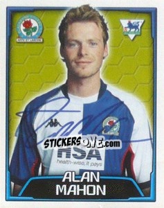 Figurina Alan Mahon - Premier League Inglese 2003-2004 - Merlin