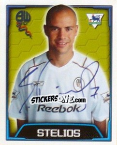 Sticker Stelios Giannakopoulos - Premier League Inglese 2003-2004 - Merlin