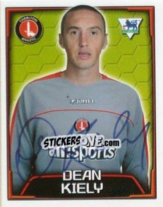 Figurina Dean Kiely - Premier League Inglese 2003-2004 - Merlin