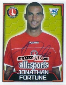 Sticker Jonathan Fortune - Premier League Inglese 2003-2004 - Merlin