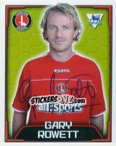 Sticker Gary Rowett - Premier League Inglese 2003-2004 n. 154 - Merlin