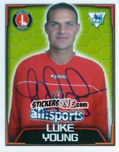 Figurina Luke Young - Premier League Inglese 2003-2004 - Merlin
