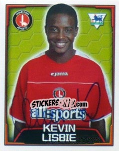 Figurina Kevin Lisbie - Premier League Inglese 2003-2004 - Merlin