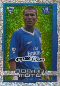 Sticker Adrian Mutu (Star Striker) - Premier League Inglese 2003-2004 n. 174 - Merlin