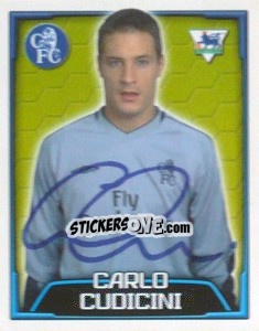 Sticker Carlo Cudicini - Premier League Inglese 2003-2004 n. 175 - Merlin
