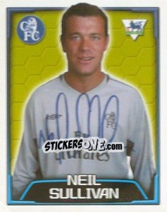 Sticker Neil Sullivan - Premier League Inglese 2003-2004 - Merlin