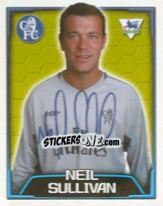 Sticker Neil Sullivan - Premier League Inglese 2003-2004 n. 176 - Merlin