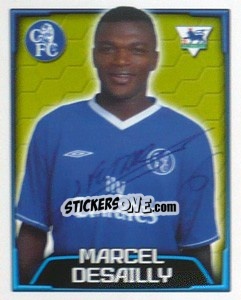 Sticker Marcel Desailly - Premier League Inglese 2003-2004 n. 179 - Merlin