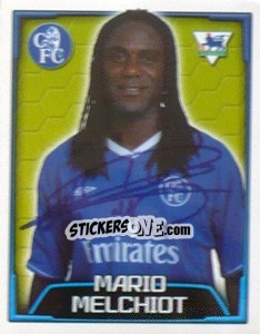 Cromo Mario Melchiot - Premier League Inglese 2003-2004 - Merlin