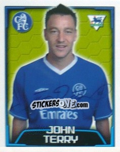 Sticker John Terry - Premier League Inglese 2003-2004 n. 184 - Merlin