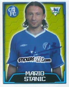 Cromo Mario Stanic - Premier League Inglese 2003-2004 - Merlin
