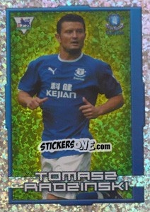 Cromo Tomasz Radzinski (Star Striker) - Premier League Inglese 2003-2004 - Merlin