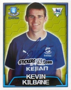 Figurina Kevin Kilbane - Premier League Inglese 2003-2004 - Merlin