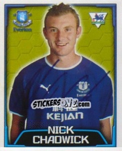 Cromo Nick Chadwick - Premier League Inglese 2003-2004 - Merlin