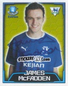 Sticker James McFadden - Premier League Inglese 2003-2004 n. 223 - Merlin