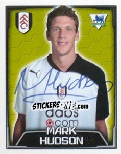 Sticker Mark Hudson - Premier League Inglese 2003-2004 - Merlin