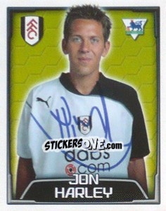 Cromo Jon Harley - Premier League Inglese 2003-2004 - Merlin