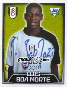 Sticker Luis Boa Morte - Premier League Inglese 2003-2004 - Merlin