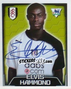 Sticker Elvis Hammond - Premier League Inglese 2003-2004 - Merlin