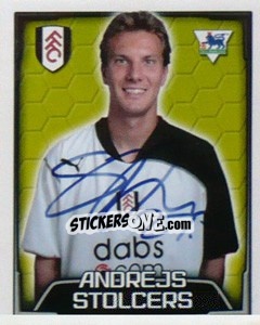 Sticker Andrejs Stolcers - Premier League Inglese 2003-2004 - Merlin