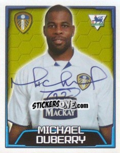 Figurina Michael Duberry - Premier League Inglese 2003-2004 - Merlin