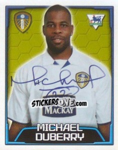 Sticker Michael Duberry - Premier League Inglese 2003-2004 n. 261 - Merlin