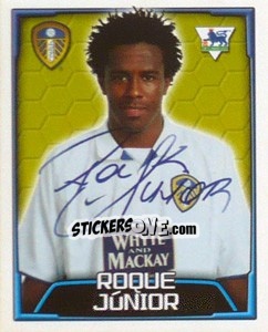 Sticker Roque Junior - Premier League Inglese 2003-2004 n. 264 - Merlin