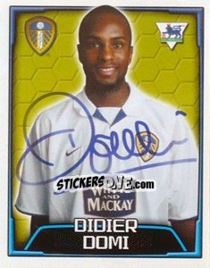 Sticker Didier Domi - Premier League Inglese 2003-2004 n. 265 - Merlin