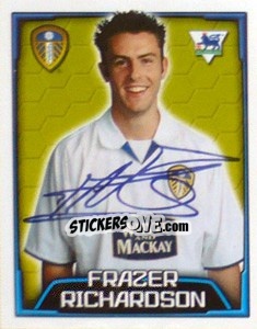 Sticker Frazer Richardson - Premier League Inglese 2003-2004 - Merlin