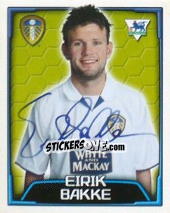 Cromo Eirik Bakke - Premier League Inglese 2003-2004 - Merlin