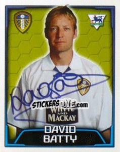 Sticker David Batty - Premier League Inglese 2003-2004 n. 271 - Merlin